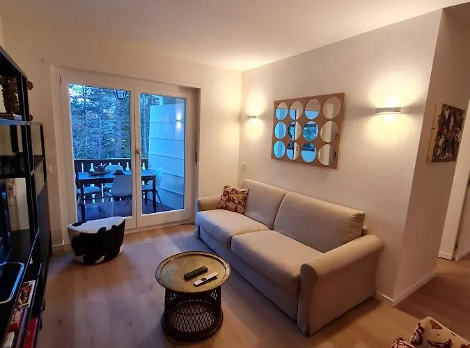 Dorf Charme Daire Saint-Moritz